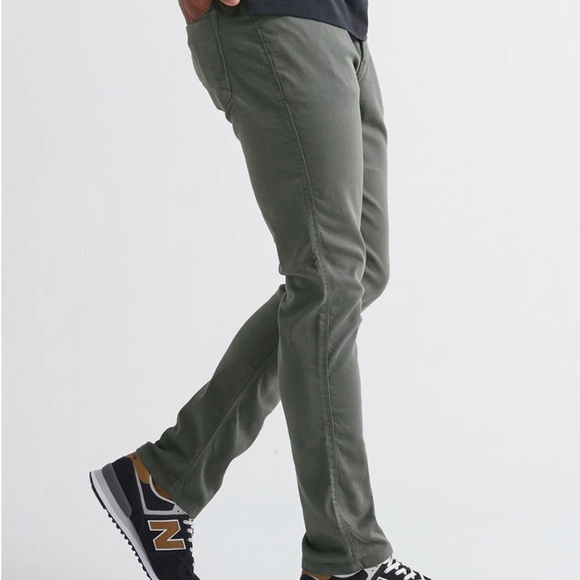 NWT DUER Mens No Sweat Pant Relaxed Taper in Gull Grey - 32"x32" LAST PAIR!!! - Picture 6 of 10